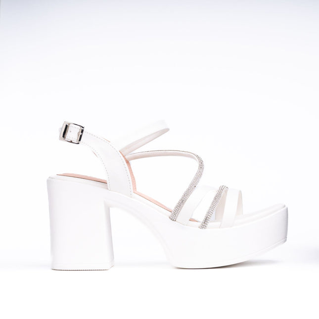 Sandalias de Vestir Mujer Kariloh - Blanco