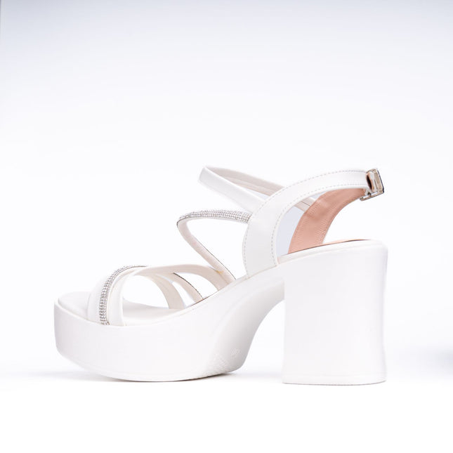 Sandalias de Vestir Mujer Kariloh - Blanco