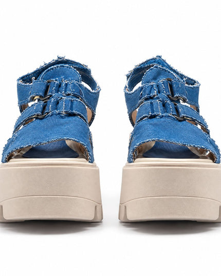 Sandalias Casuales Mujer Lusaka - Denim
