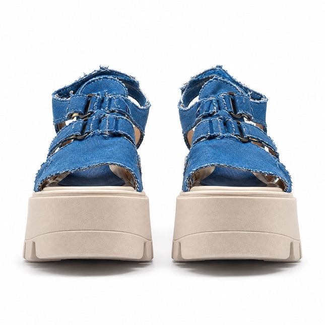 Sandalias Casuales Mujer Lusaka - Denim