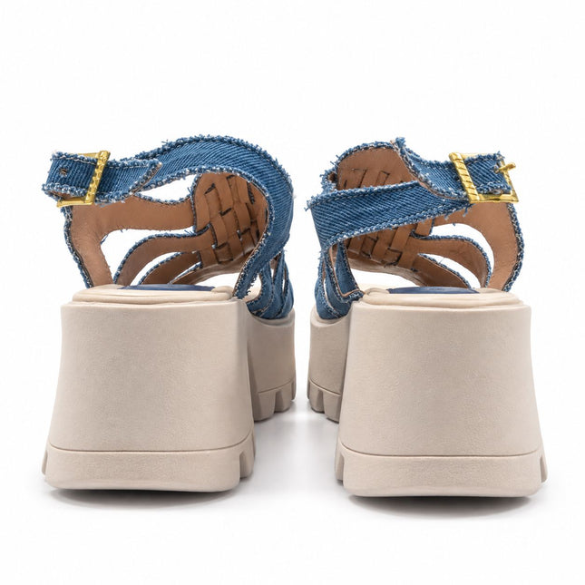 Sandalias Casuales Mujer Lusaka - Denim