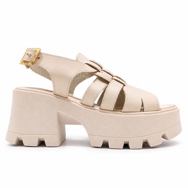 Sandalias Casuales Mujer Lusaka - Nude