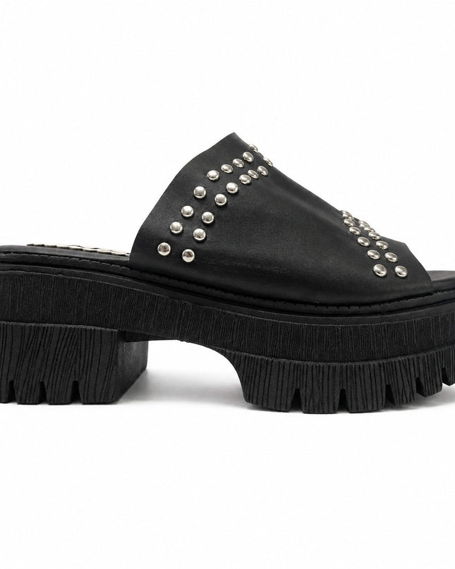 Sandalias Casuales Mujer Luvre - Negro