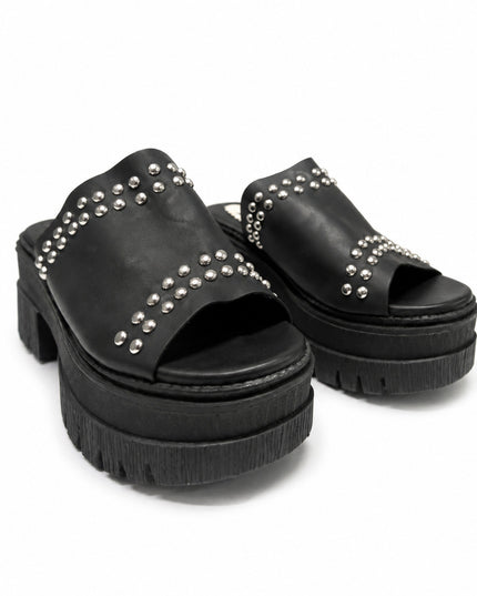 Sandalias Casuales Mujer Luvre - Negro