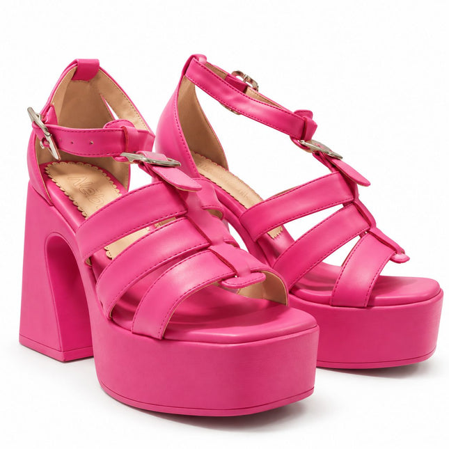 Sandalias Mujer Malabo - Fucsia
