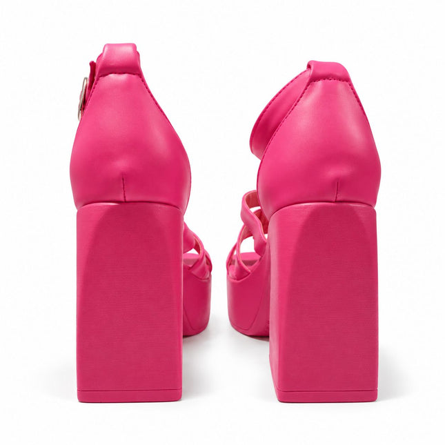 Sandalias Mujer Malabo - Fucsia