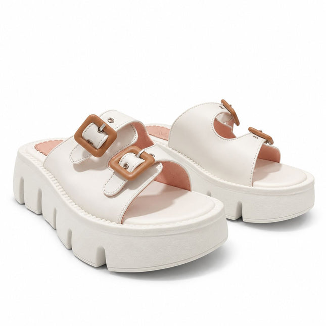 Sandalias Casuales Mujer Maseru - Blanco