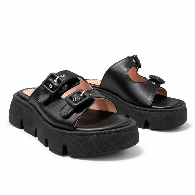 Sandalias Casuales Mujer Maseru - Negro