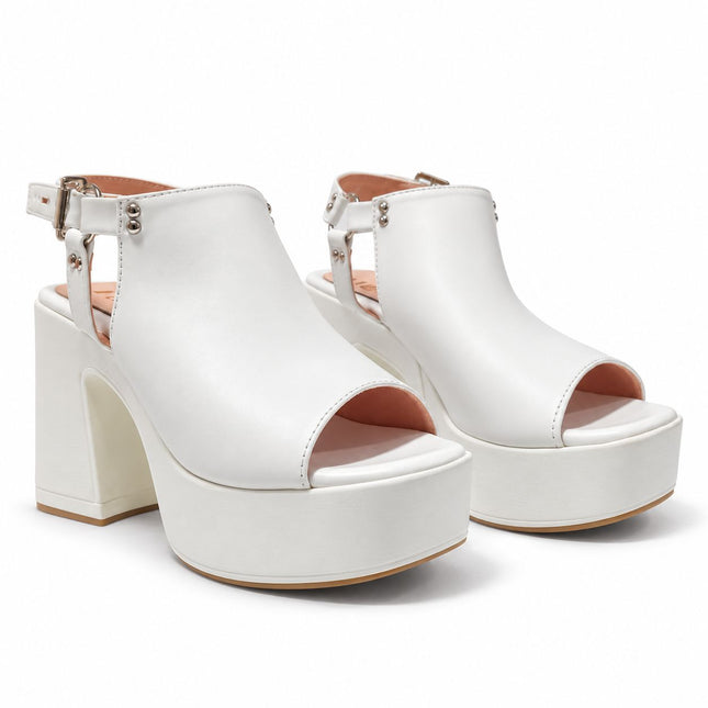 Sandalias Mujer Moroni - Blanco