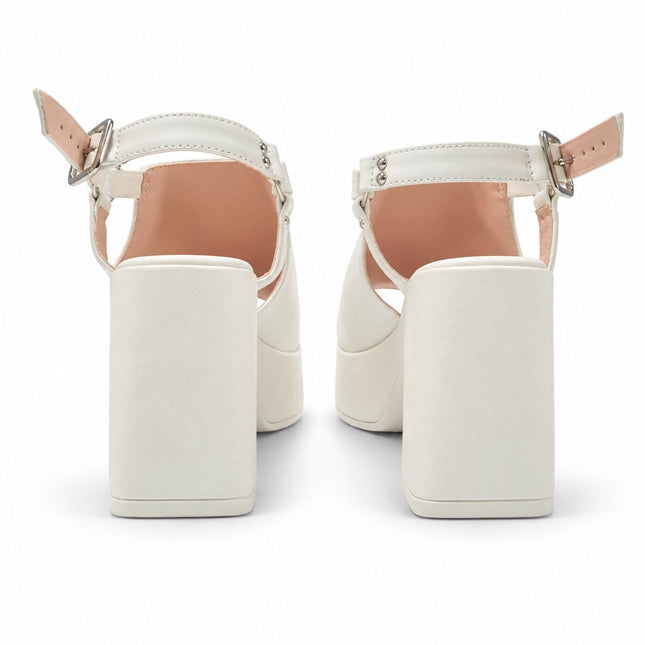 Sandalias Mujer Moroni - Blanco