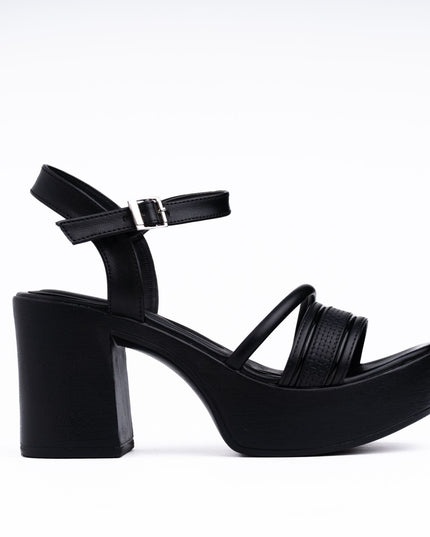 Sandalias de Vestir Mujer Perisich - Negro