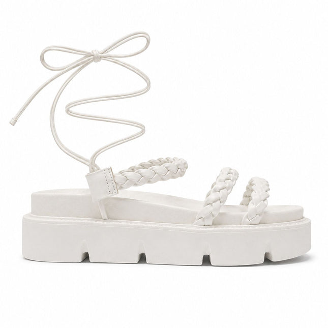 Sandalias Casuales Mujer Phuket - Blanco