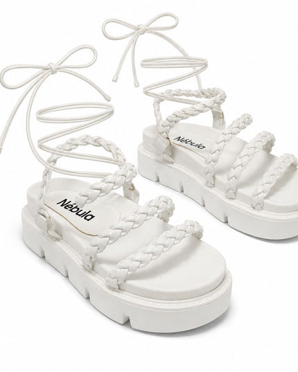 Sandalias Casuales Mujer Phuket - Blanco