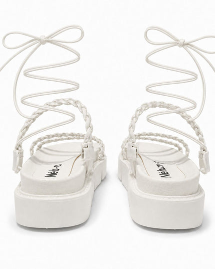 Sandalias Casuales Mujer Phuket - Blanco