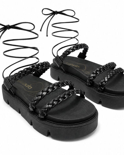 Sandalias Casuales Mujer Phuket - Negro