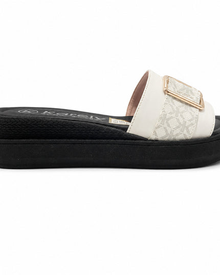 Sandalias Casuales Mujer Piacenza - Blanco