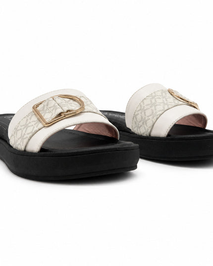 Sandalias Casuales Mujer Piacenza - Blanco