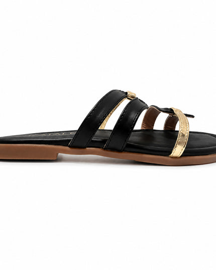 Sandalias Casuales Mujer Ponce - Negro