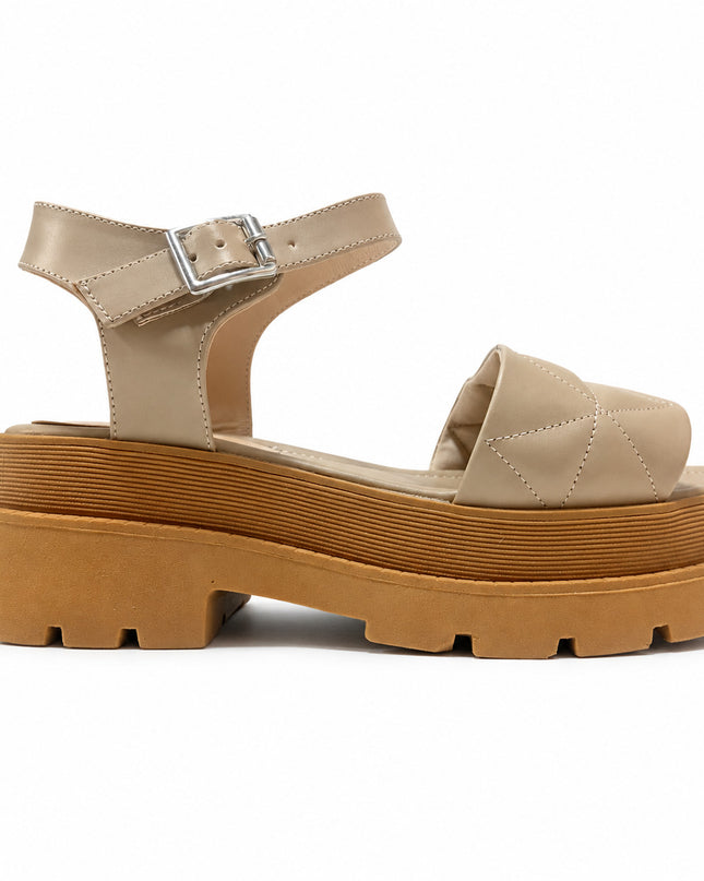 Sandalias Casuales Mujer Prada 2.0 - Camel