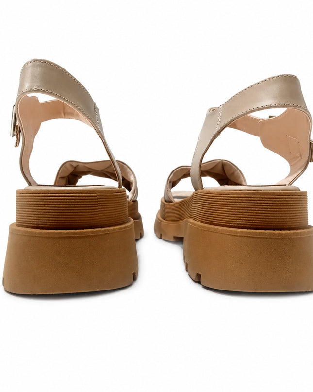 Sandalias Casuales Mujer Prada 2.0 - Camel