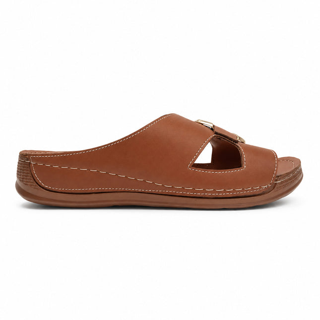 Sandalias Casuales Mujer Prinodah - Marron