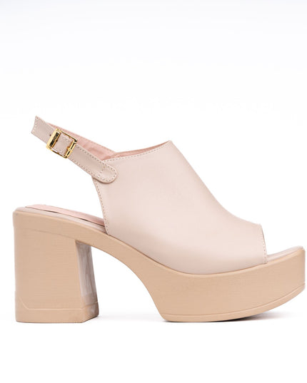 Sandalias de Vestir Mujer Puhly - Beige