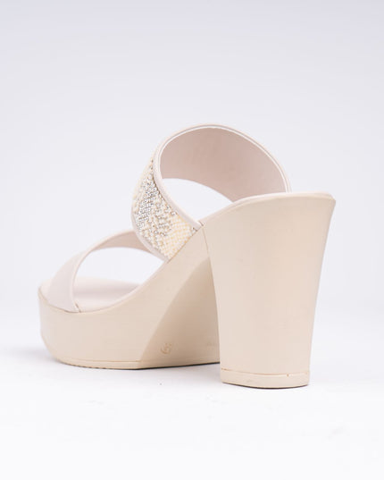 Sandalias de Vestir Mujer Rakfha - Hueso