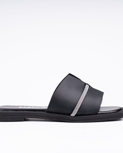 Sandalias Casuales Mujer Runny - Negro