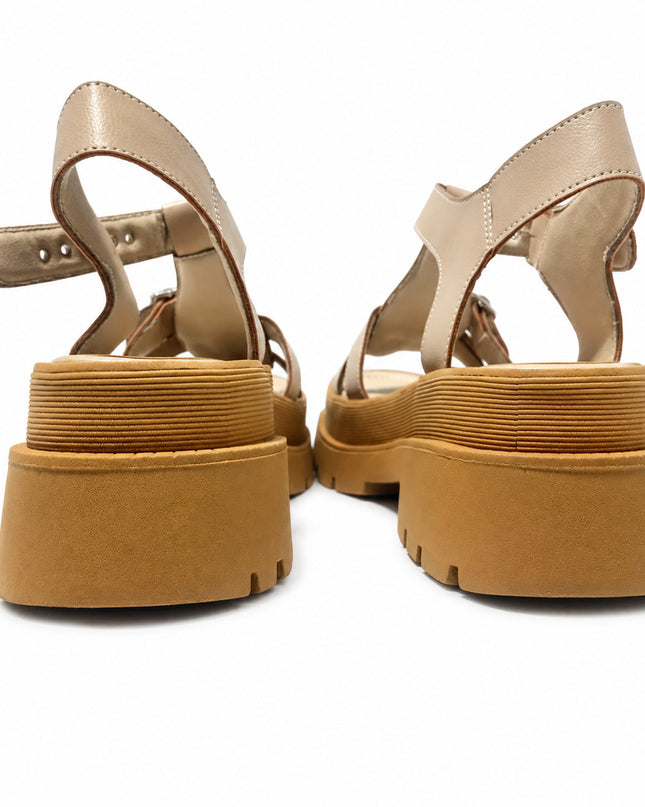 Sandalias Casuales Mujer San Andres 2.0 - Camel