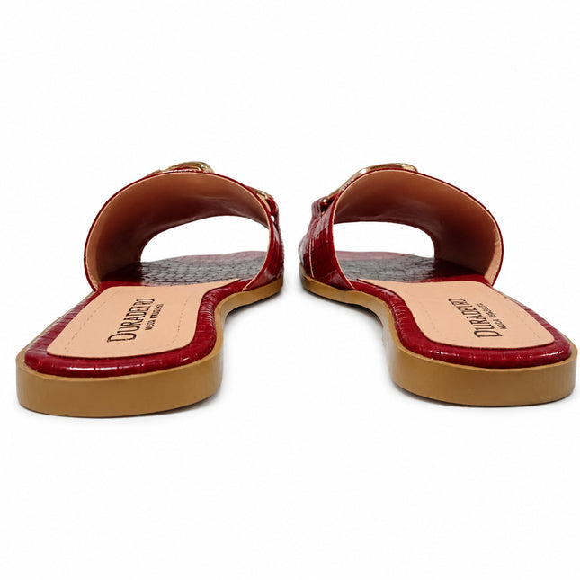 Sandalias Casuales Mujer Trinidad - Rojo