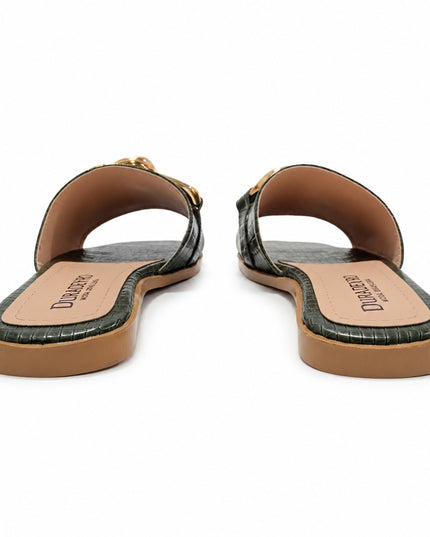 Sandalias Casuales Mujer Trinidad - Verde Oscuro