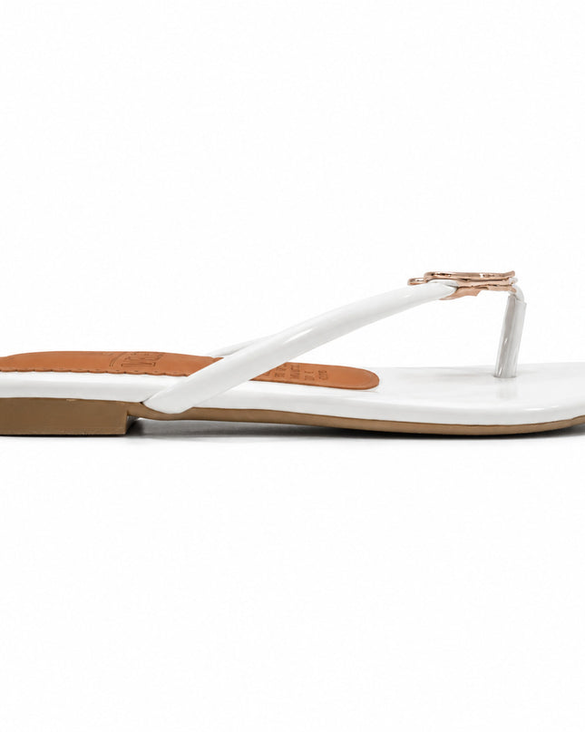 Sandalias Casuales Mujer Vallarta - Blanco