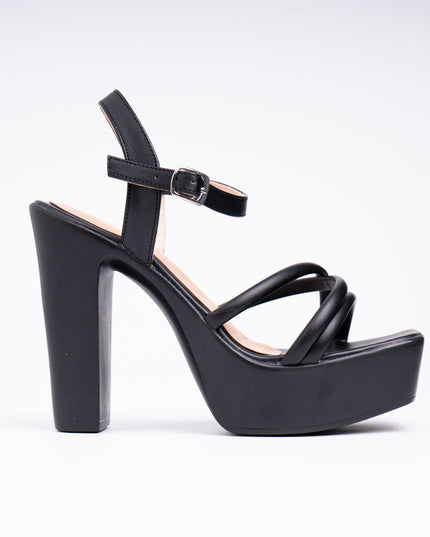 Sandalias de Vestir Mujer Vezhtiva - Negro