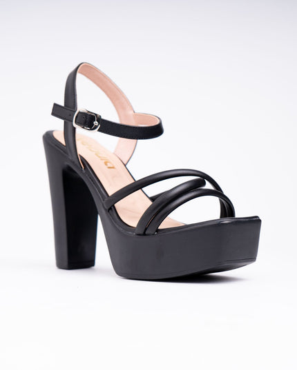 Sandalias de Vestir Mujer Vezhtiva - Negro