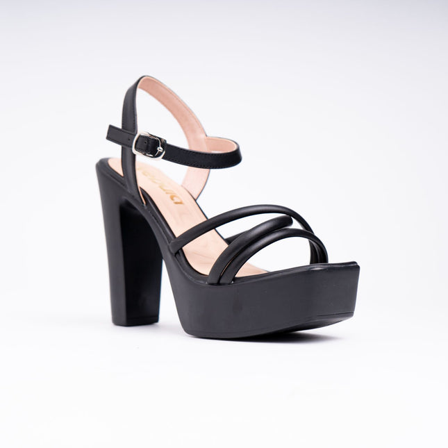 Sandalias de Vestir Mujer Vezhtiva - Negro