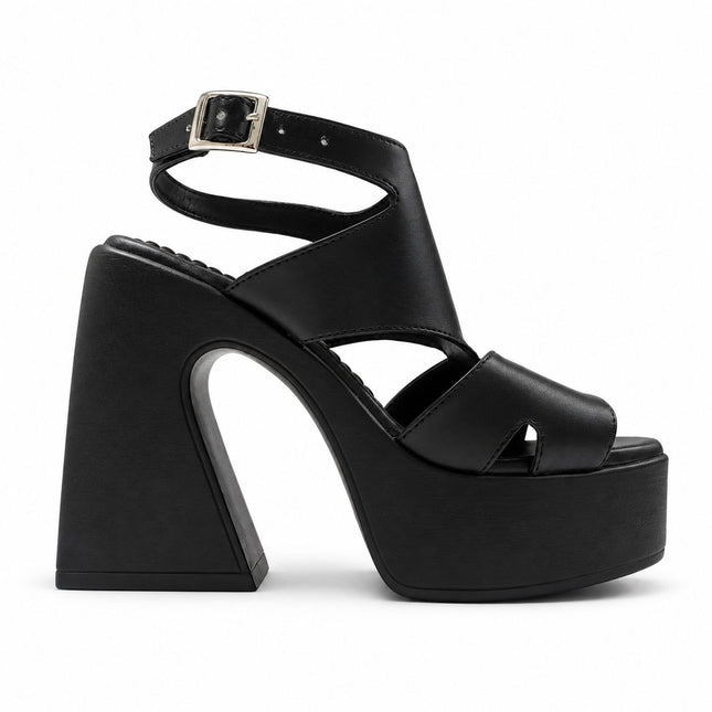 Sandalias Mujer Yamena  - Negro