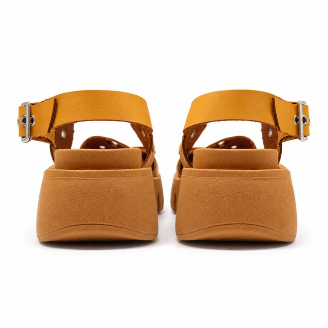 Sandalias Casuales Mujer Yuba - Camel