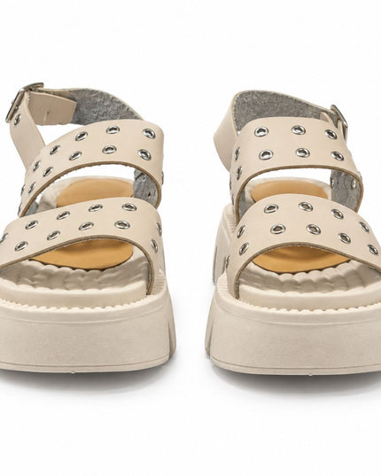 Sandalias Casuales Mujer Yuba - Nude