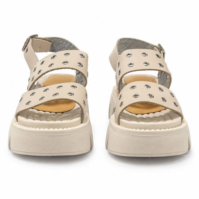 Sandalias Casuales Mujer Yuba - Nude