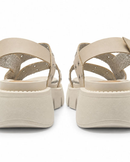 Sandalias Casuales Mujer Yuba - Nude