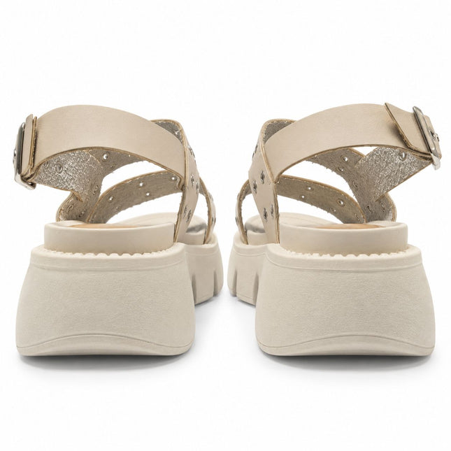 Sandalias Casuales Mujer Yuba - Nude
