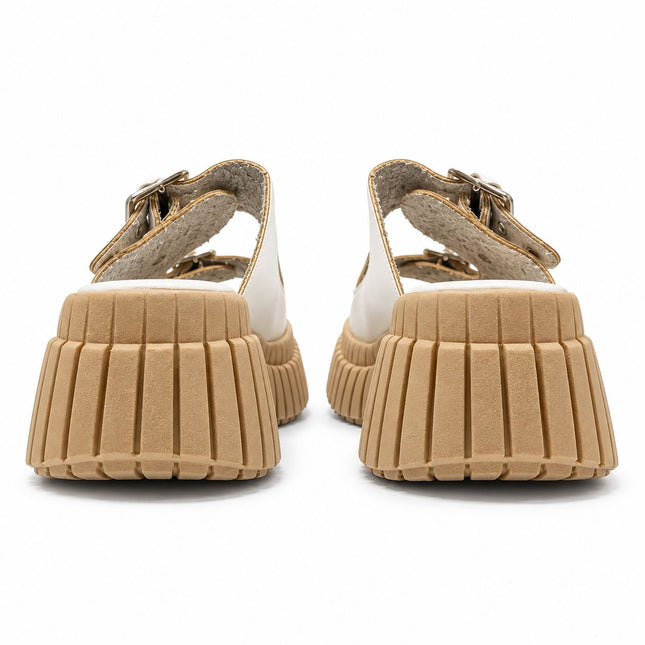 Sandalias Casuales Mujer Zoria - Blanco