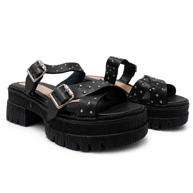 Sandalias Casuales Mujer Babilonia - Negro