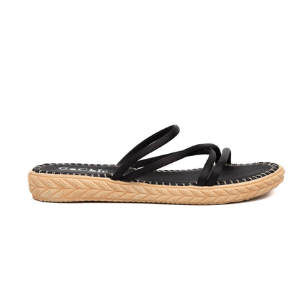 Sandalias Casuales Mujer Port Louis - Negro