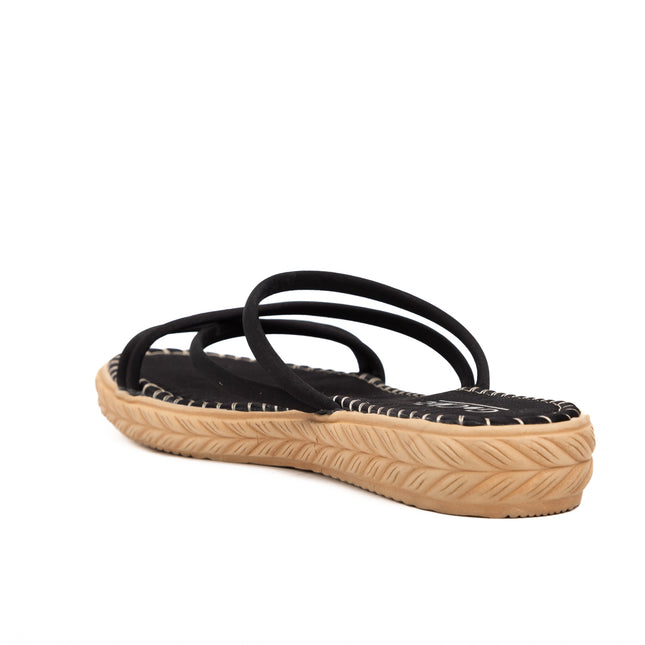 Sandalias Casuales Mujer Port Louis - Negro