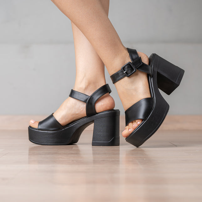 Sandalias de Vestir Mujer Allca - Negro