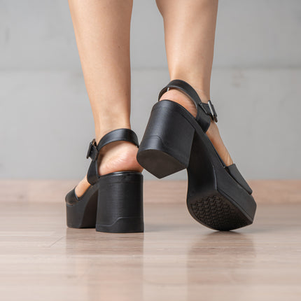 Sandalias de Vestir Mujer Allca - Negro