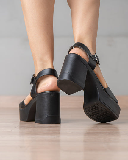 Sandalia Allca - Negro