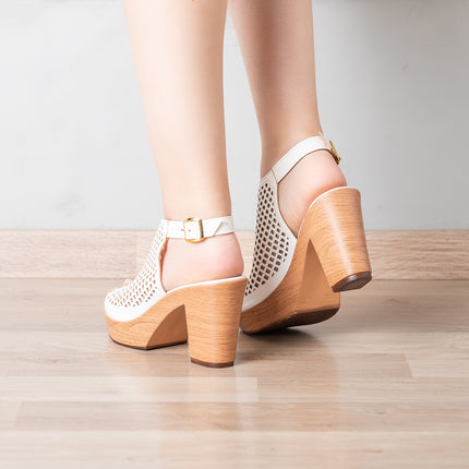 Sandalias Mujer Argoni - Blanco
