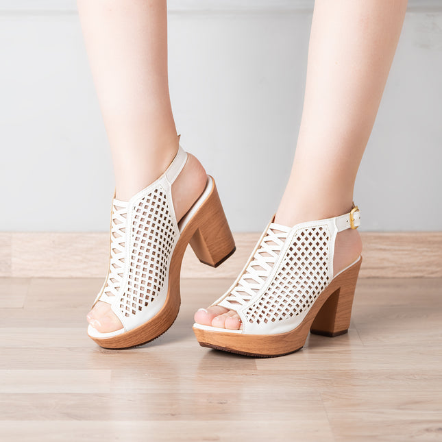Sandalias Mujer Argoni - Blanco